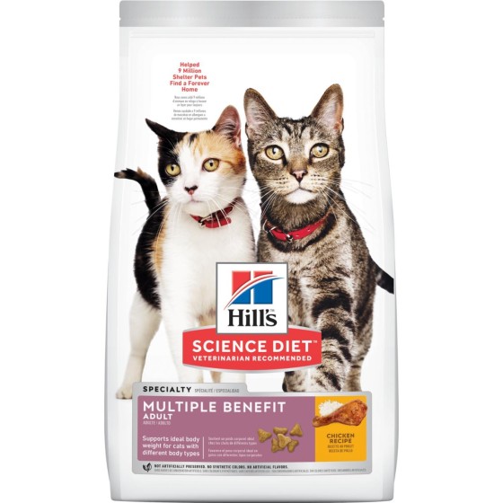 Alimento para gato Hill's Adulto Multi Benefit 7 kg