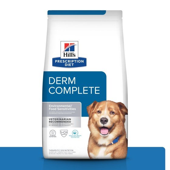 Hill's Derm Complete Canine prescription 10.8 Kg.