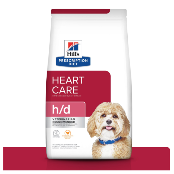 Hill's Heart care h/d Canine 8 Kg.