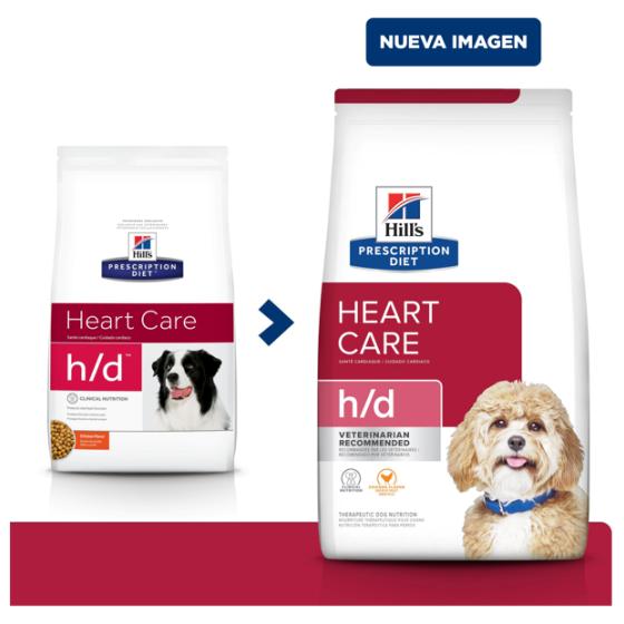 Hill's Heart care h/d Canine 8 Kg.