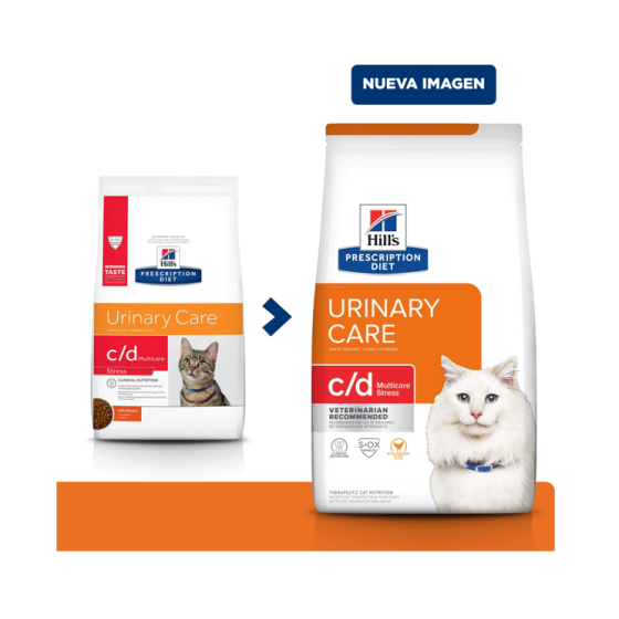 Hill's urinary care c/d Stress Feline 1.8 Kg.
