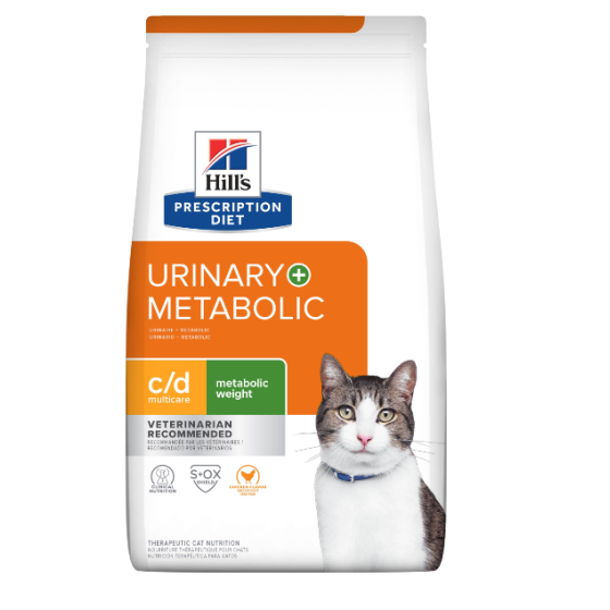 Hill's Metabolic + Urinary c/d Feline 2.8 Kg