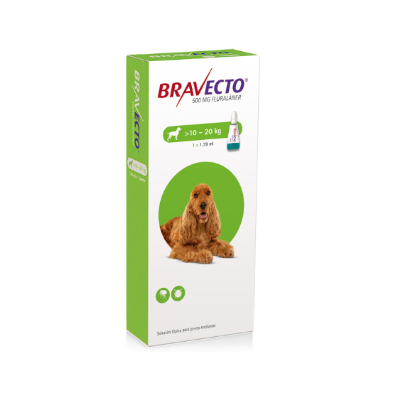 Bravecto Spot On para Perro 10 a 20 kg