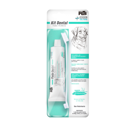 MS Kit Dental Antisarro para Perros Fancy Pets