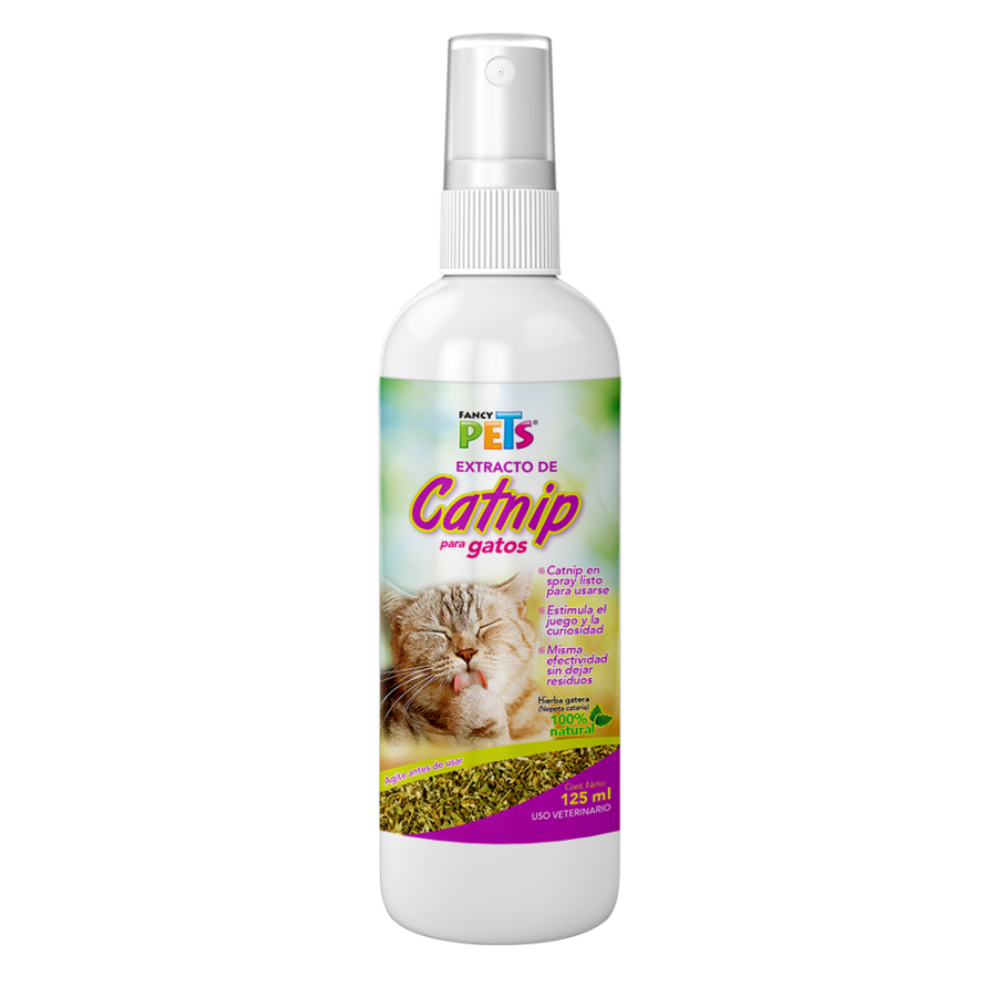Catnip en Spray para Gatos 125 ml Fancy Pets