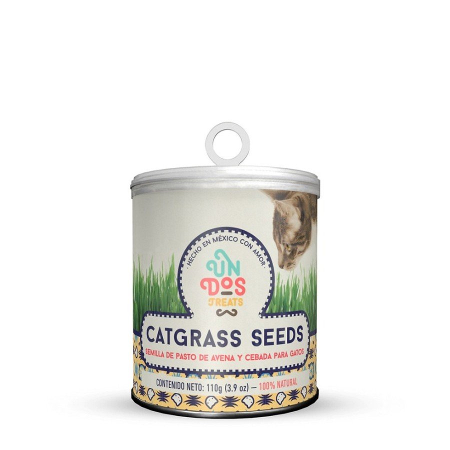 Un Dos Treats Catgrass Seeds Avena y Cebada