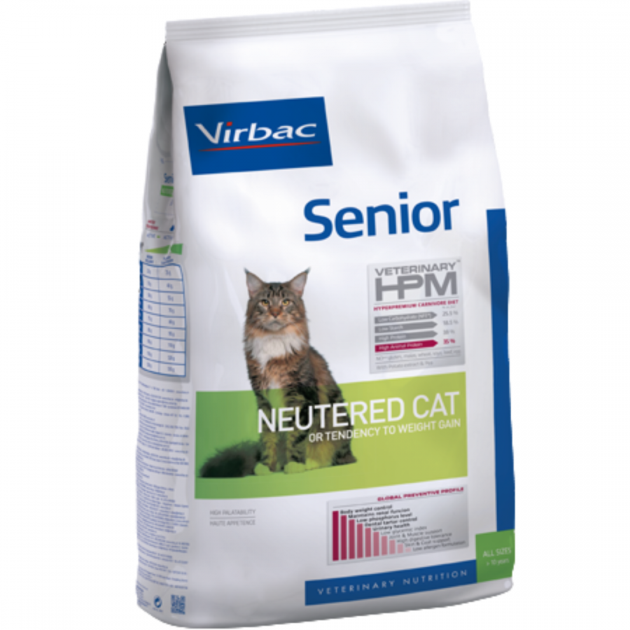 Virbac HPM Cat Senior Neutered 3 Kg.