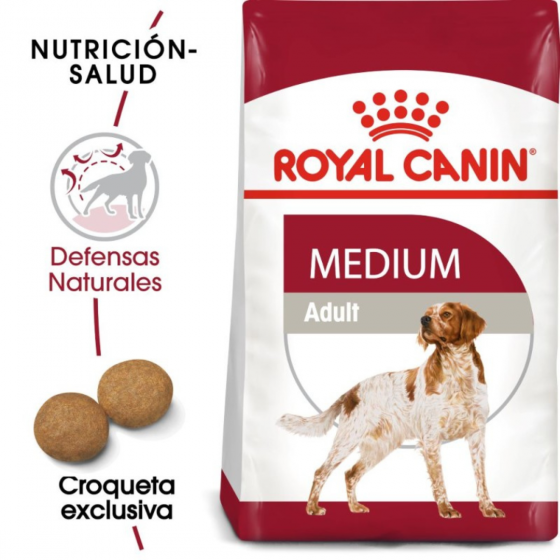 Royal Canin Alimento para Perro Medium Adulto 7.7 kg