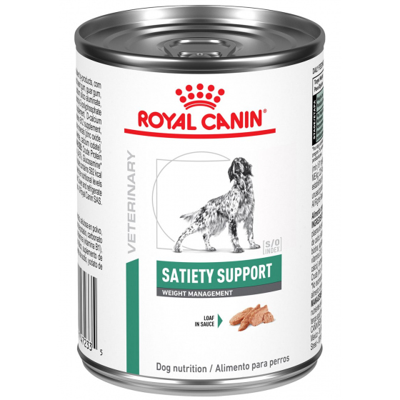 12 Latas Royal Canin vet Satiety Support 380 Gr.