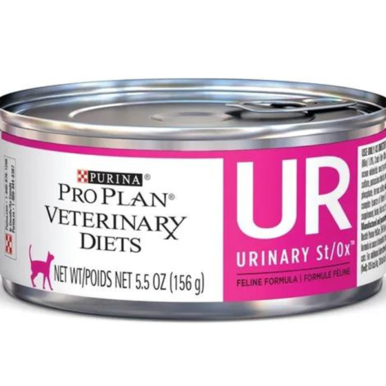 24 Latas Pro Plan Veterinary Diets UR Urinary Feline 156 gr