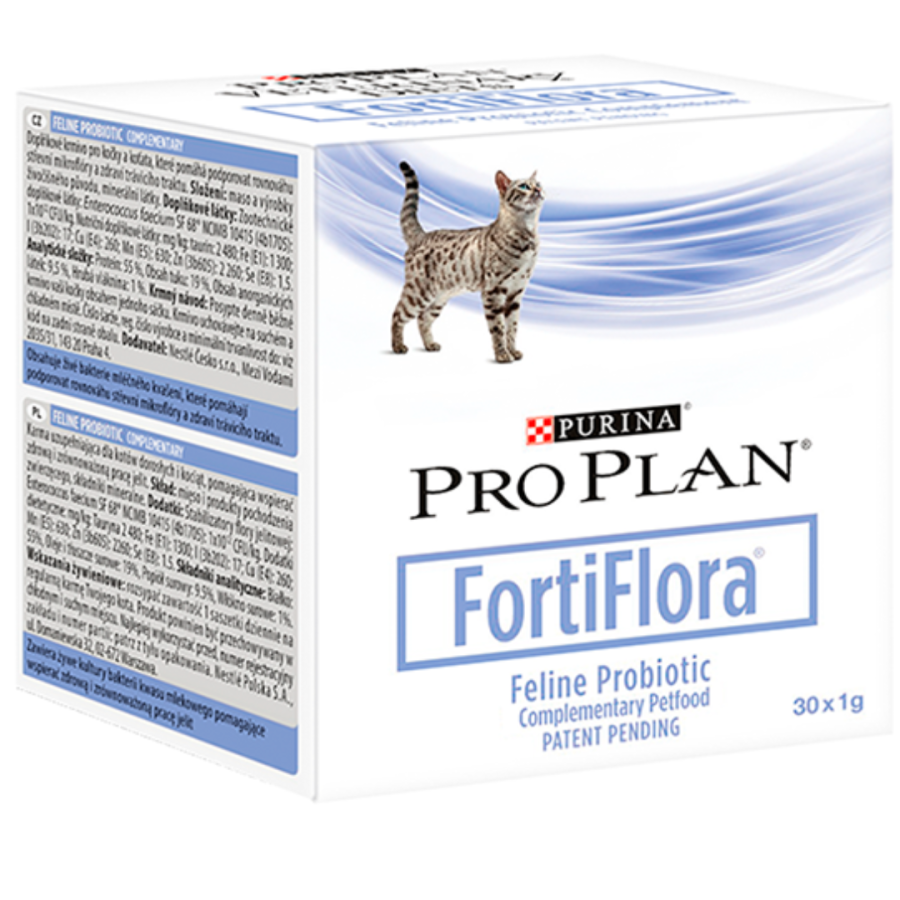Pro Plan Veterinary Diets Fortiflora Feline 30 sobres con 1gr c/u