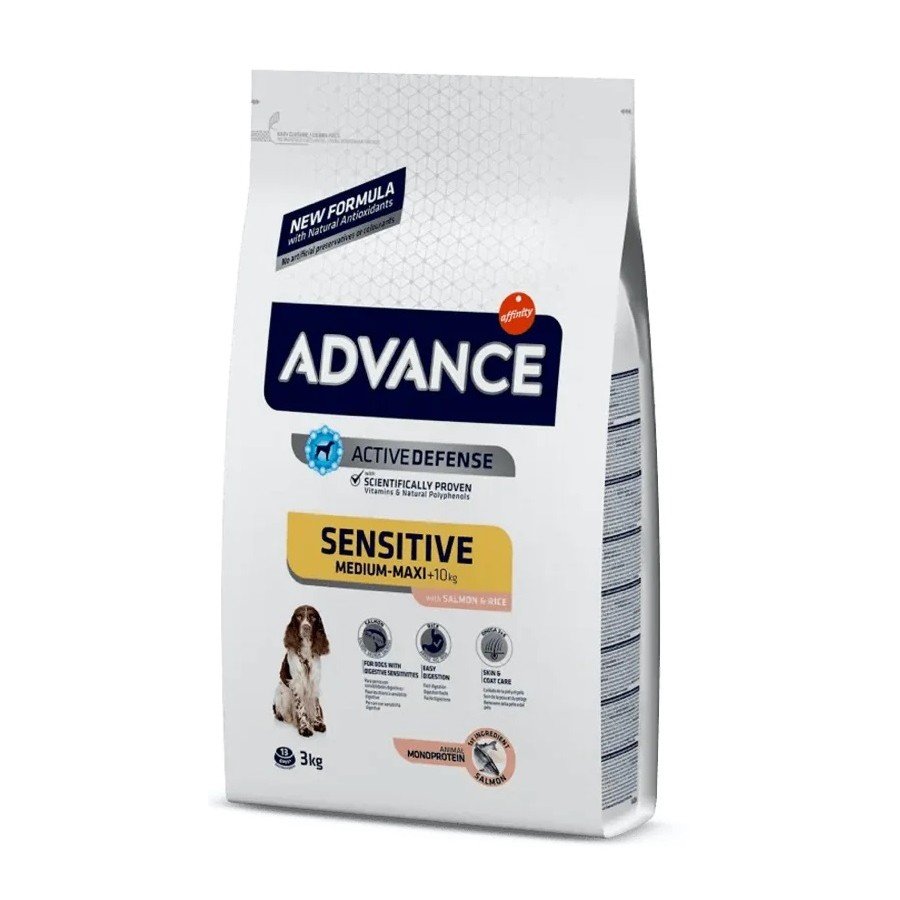 Advance Perro Sensitive Medium-Maxi 3 Kg.