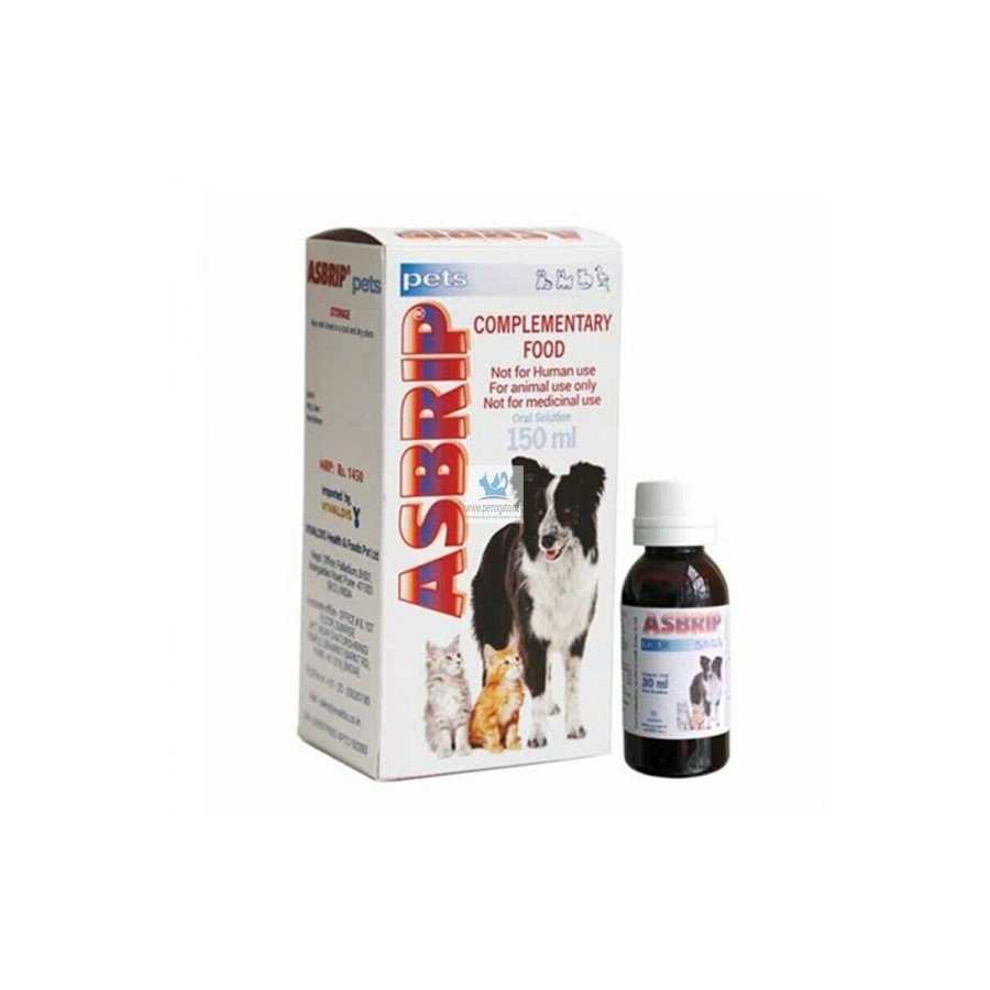 Asbrip Pets, Suplemento Alimenticio, Solución Oral 150 Ml., MederiLab