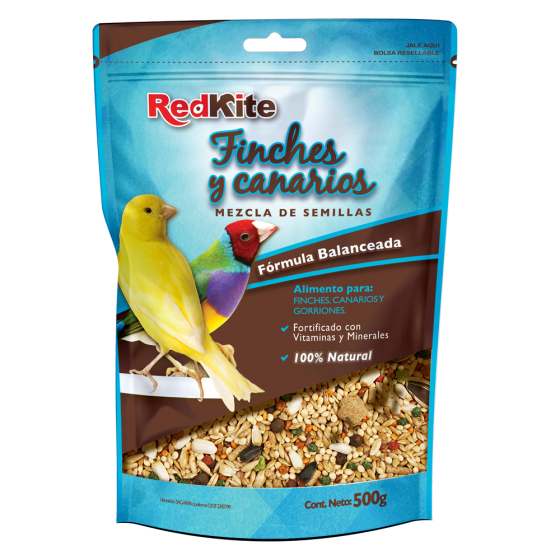 Mezcla de Semillas para Finches y Canarios 500g RedKite