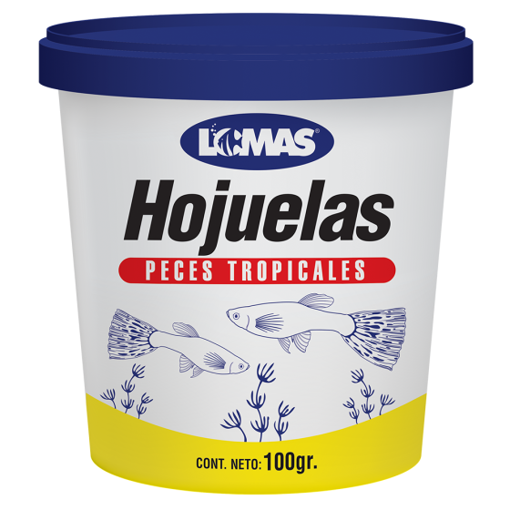 Hojuelas Premium Peces Tropicales Lomas 100 Gr.
