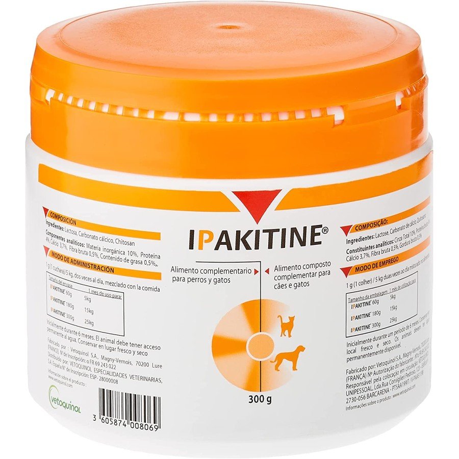 Ipakitine, Suplemento Nutricional 300 Gr., Vetoquinol