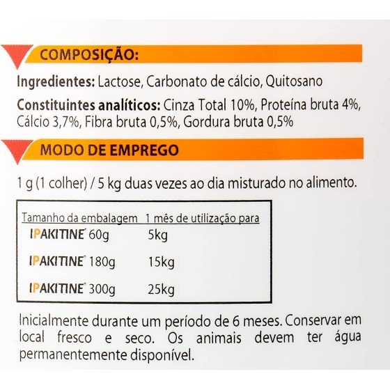 Ipakitine, Suplemento Nutricional 60 Gr., Vetoquinol