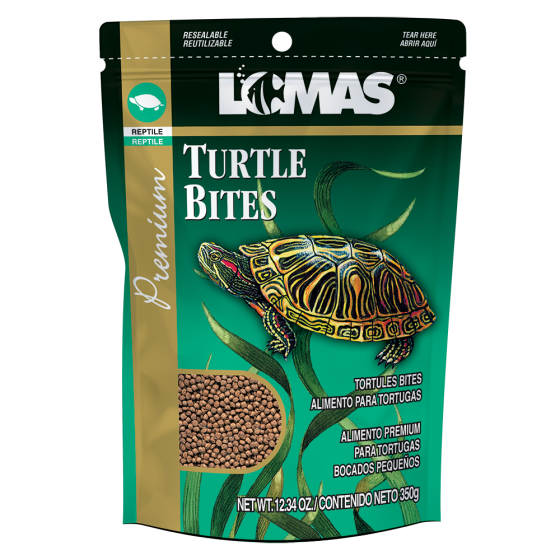 Turtle Bites Alimento para Tortugas 350 Gr.