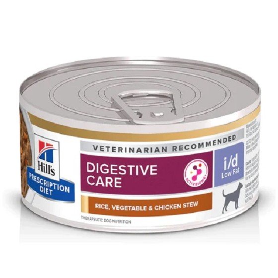 24 Latas Hill's digestive care i/d Low Fat canine 150 Gr.