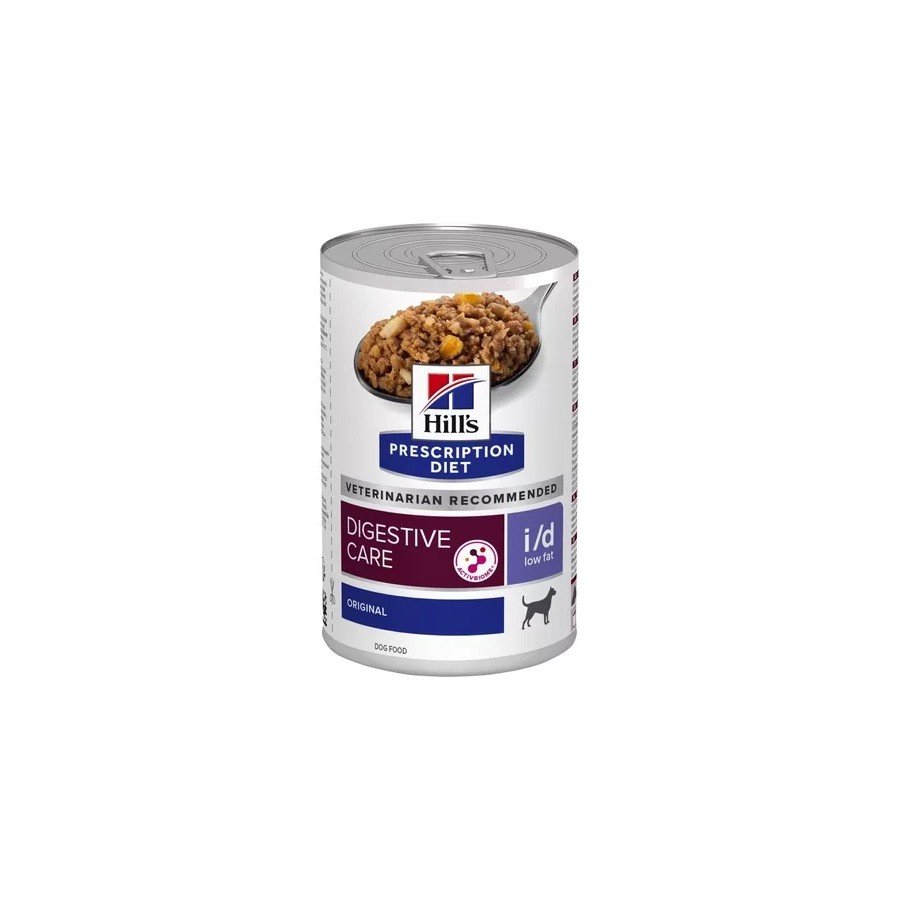 12 Latas Hill's digestive care i/d canine low fat 370 Gr.