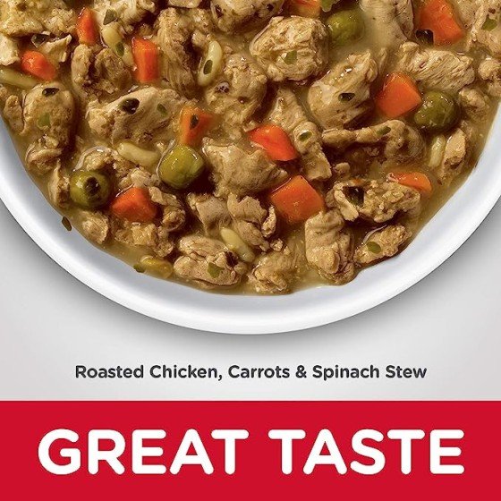 12 Latas Hill's Science Diet Perro Adulto Healthy Cuisine Roasted Chicken Stew 354 Gr.