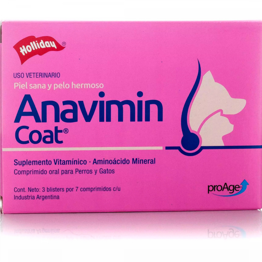 Holliday Anavimin Coat  3 Blister con 7 Comprimidos c/u