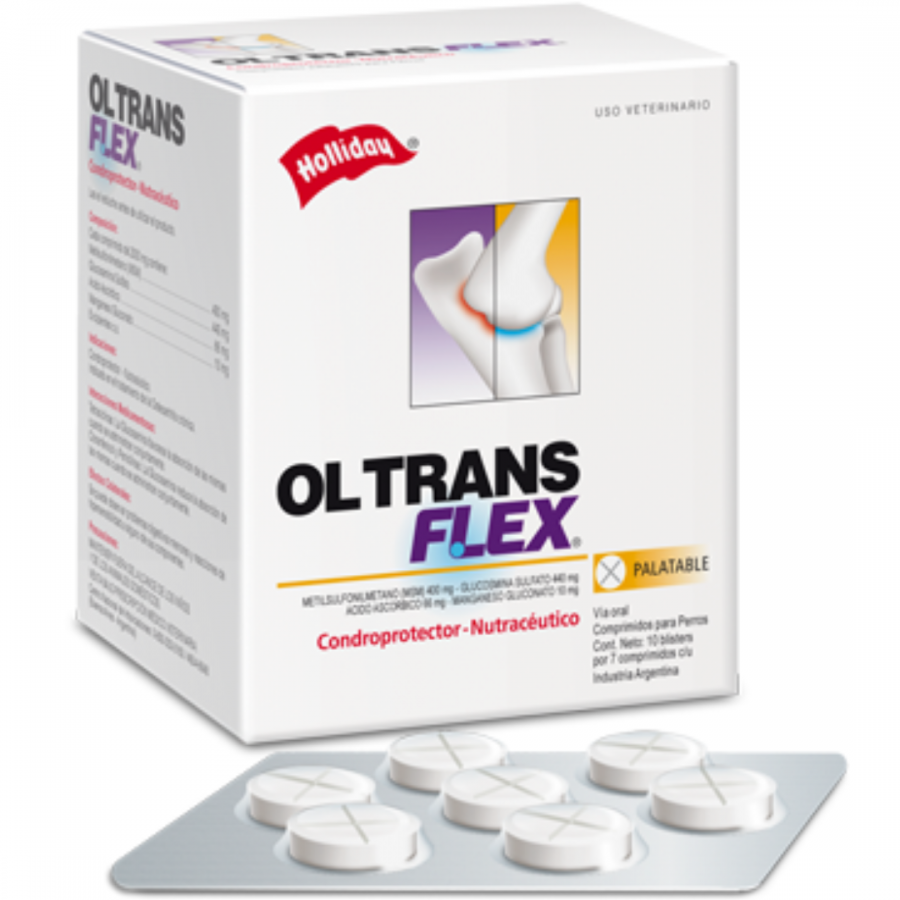 OL TRANS Flex Palatable 10 Blister Con 7 Comprimidos Holliday