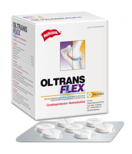 OL TRANS Flex Palatable 10 Blister Con 7 Comprimidos Holliday