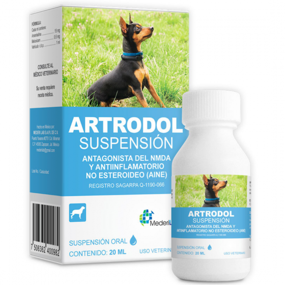 Mederilab Artrodol Antinflamatorio suspensión oral, frasco con 20 ml