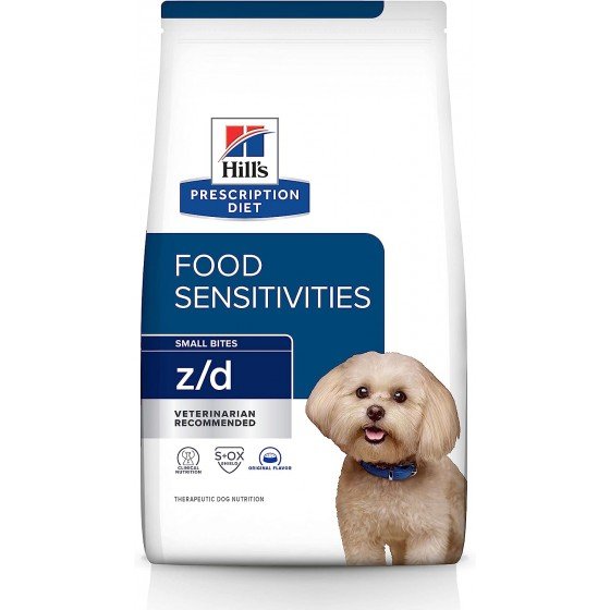 Hill's food sensivities z/d canine small Bites 1.5 kg.