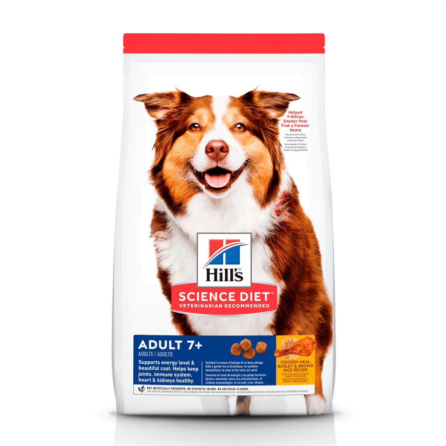 Alimento para perro Hill's Perro Adulto Mature 7+ 12 Kg.