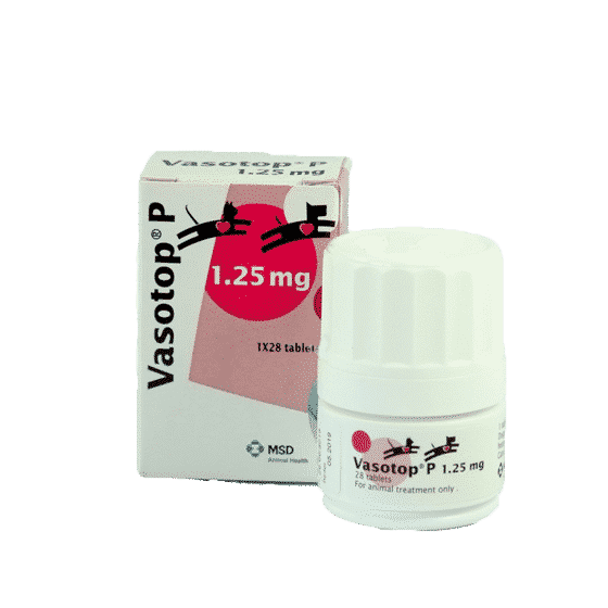 Vasotop P 1.25mg Frasco 28 Comprimidos MSD