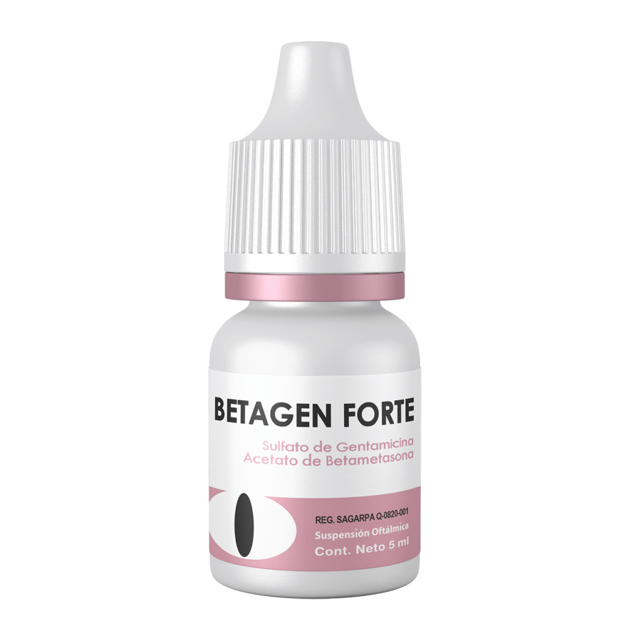 Betagen Forte 5ml Sulfato de Gentamicina / Acetato de Betametasona, Santgar