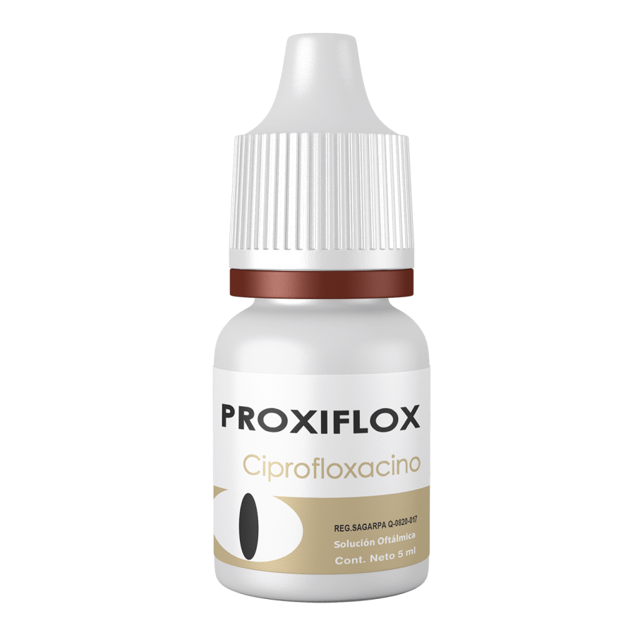 Proxiflox, Clorhidrato de Ciprofloxacino solución, Santgar