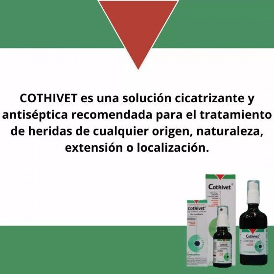 Cothivet Vaporizador 30 Ml., Antiséptico y Cicatrizante, Vetoquinol