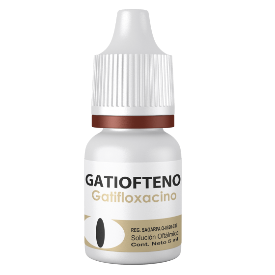 Gatiofteno, Gatifloxacino Solución 5 Ml., Santgar