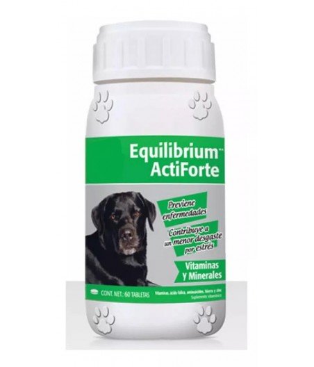 Equilibrium ActiForte, Frasco con 60 Tabletas, Elanco