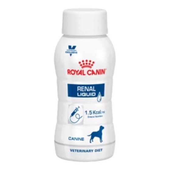 4 Pack Royal Canin Vet Renal Support Liquid para Perro 237 Ml. c/u