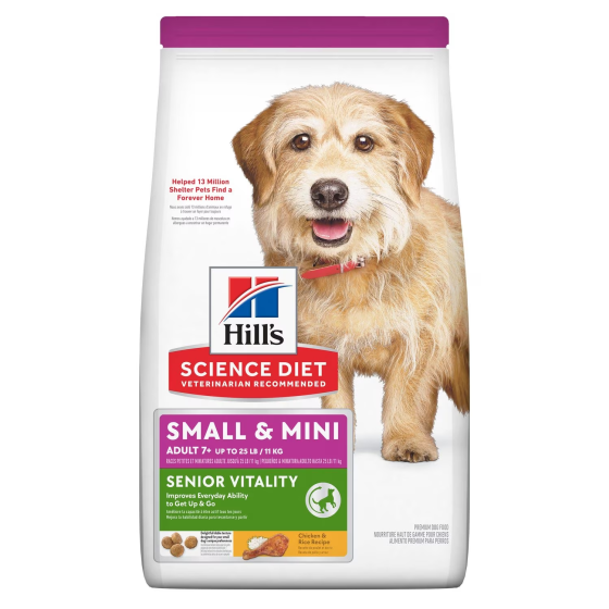 Hill's Science Diet Adult 7+ Youthful Vitality Small Bites 1.5 Kg.