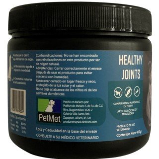 Healthy Joints, Articulaciones y Movilidad 400 Gr., Petmet Naturals