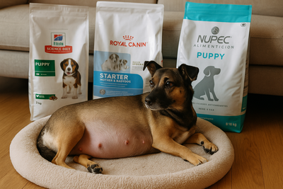 Perritas Gestantes: Cuidados, Alimentación y Cuándo Acudir al Veterinario