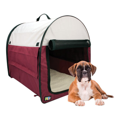 ¿Dónde debe dormir un perro grande?