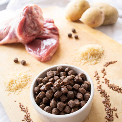 Croquetas de cordero para perros