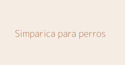Simparica para perros guía veterinaria AniMALL