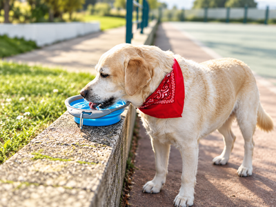 Cuánta agua debe tomar un perro al día