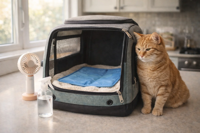 Cómo viajar con un gato: cuidados de salud y seguridad