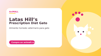 Latas Hill’s Prescription Diet Gato alimento húmedo veterinario