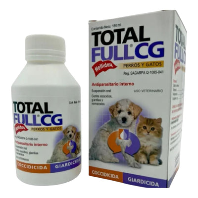 Total Full CG Perros y Gatos Antiparasitario 150 ml Holliday