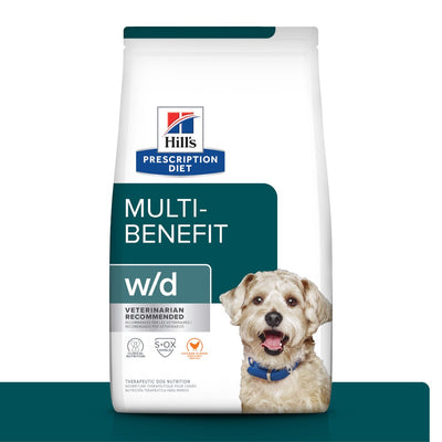 Hill's Prescription Diet w/d, Manejo Peso/Glucosa, para Perro, 3.9 Kg