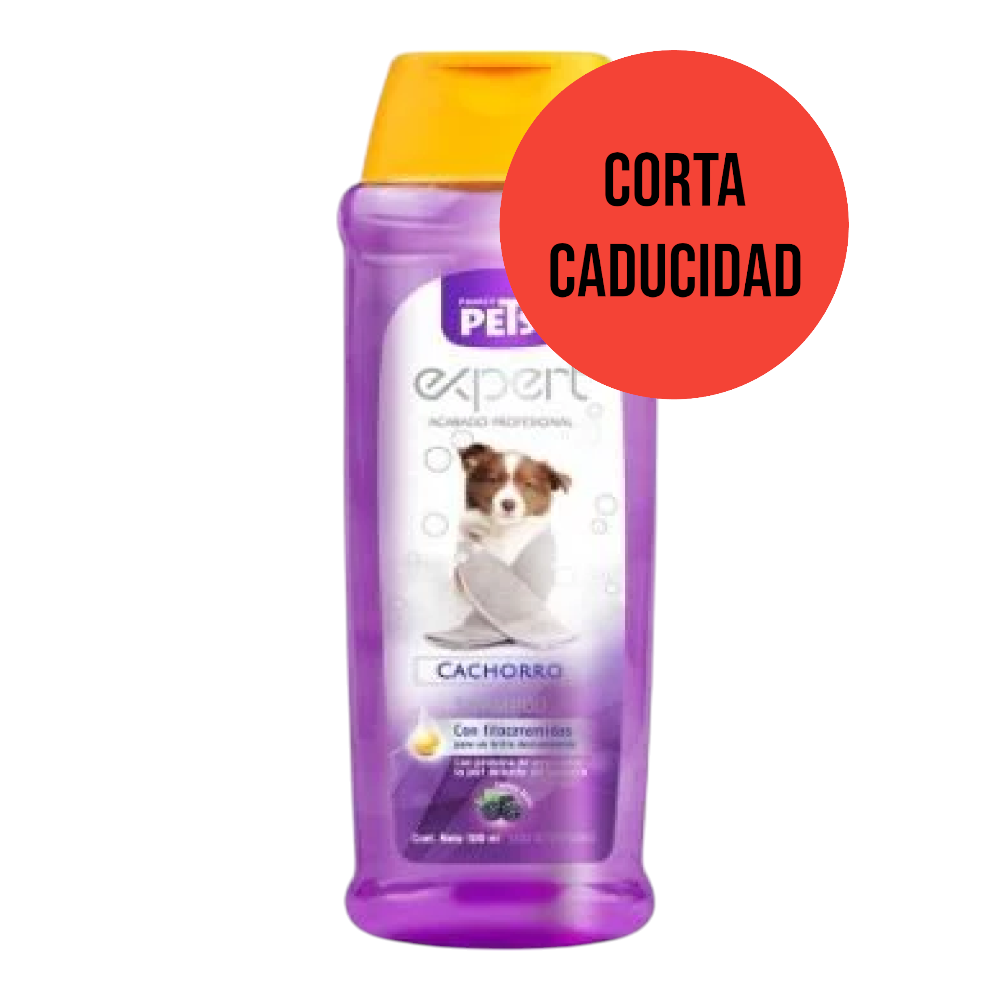 CORTA CADUCIDAD Shampoo para Cachorro Expert 500 Ml., Fancy Pets